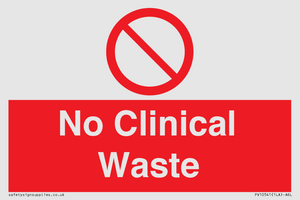 No Clinical Waste